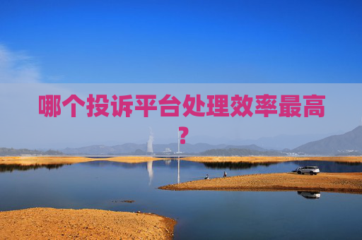 哪个投诉平台处理效率最高？