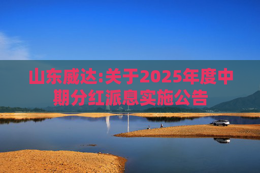 山东威达:关于2025年度中期分红派息实施公告