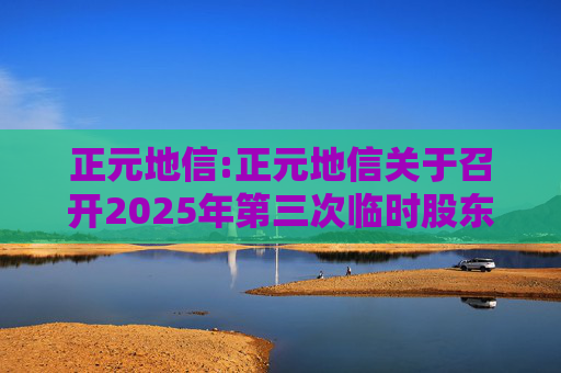 正元地信:正元地信关于召开2025年第三次临时股东大会的通知