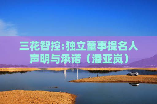 三花智控:独立董事提名人声明与承诺（潘亚岚）  第1张