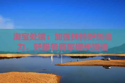 淘宝处端：加强扶持好创造力、好服务商家增长提速  第1张
