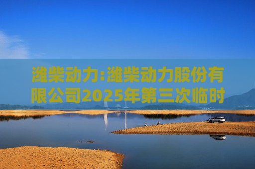 潍柴动力:潍柴动力股份有限公司2025年第三次临时董事会会议决议公告
