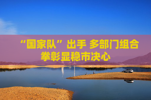“国家队”出手 多部门组合拳彰显稳市决心