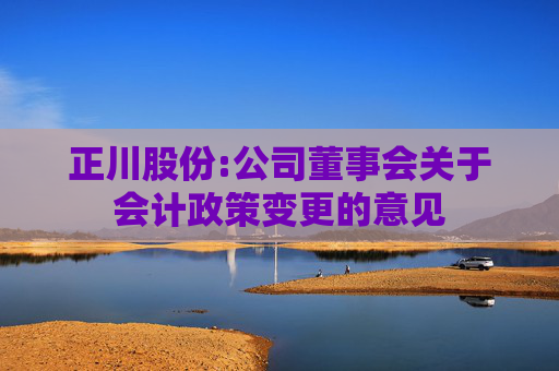 正川股份:公司董事会关于会计政策变更的意见