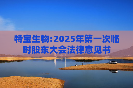 特宝生物:2025年第一次临时股东大会法律意见书