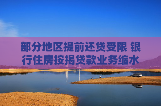 部分地区提前还贷受限 银行住房按揭贷款业务缩水  第1张