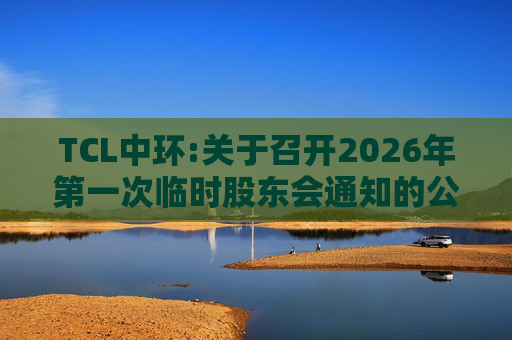 TCL中环:关于召开2026年第一次临时股东会通知的公告  第1张