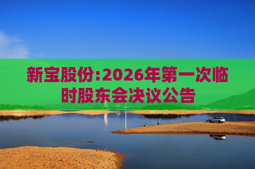 新宝股份:2026年第一次临时股东会决议公告