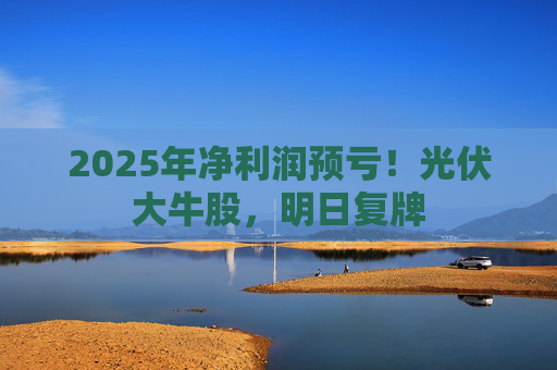 2025年净利润预亏!光伏大牛股,明日复牌