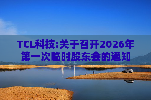 TCL科技:关于召开2026年第一次临时股东会的通知