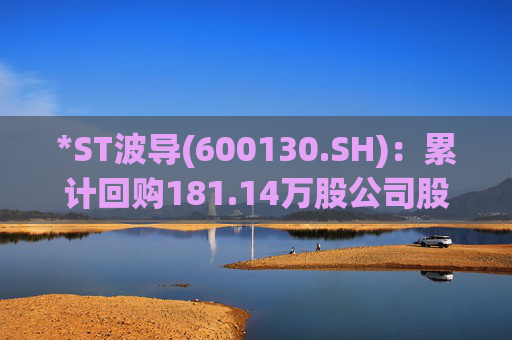 *ST波导(600130.SH)：累计回购181.14万股公司股份