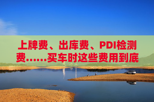 上牌费、出库费、PDI检测费……买车时这些费用到底该不该交