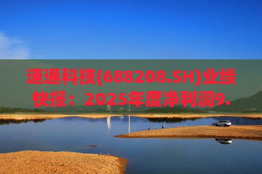 道通科技(688208.SH)业绩快报：2025年度净利润9.35亿元，同比增长45.89%