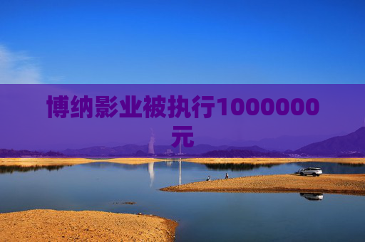 博纳影业被执行1000000元
