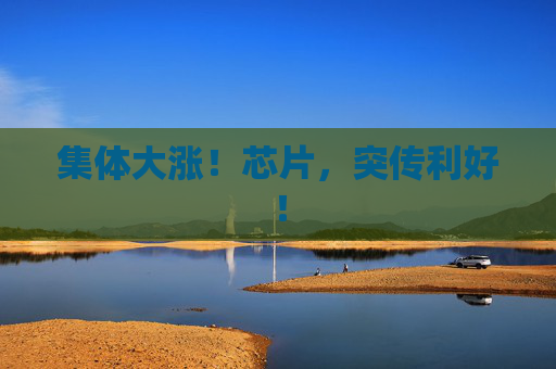 集体大涨！芯片，突传利好！