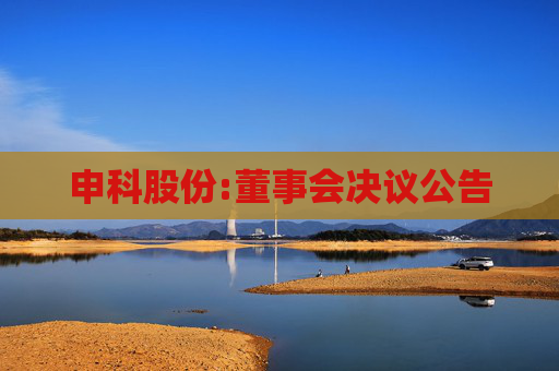 申科股份:董事会决议公告
