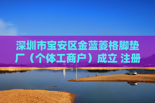 深圳市宝安区金蓝菱格脚垫厂（个体工商户）成立 注册资本3万人民币