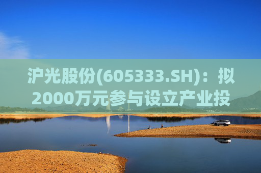 沪光股份(605333.SH)：拟2000万元参与设立产业投资基金