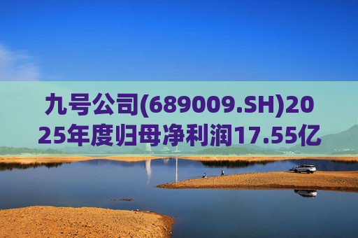 九号公司(689009.SH)2025年度归母净利润17.55亿元，同比增长61.84%