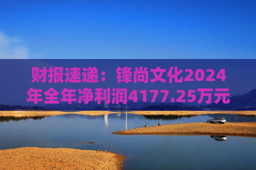 财报速递：锋尚文化2024年全年净利润4177.25万元