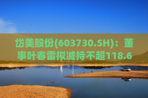 岱美股份(603730.SH)：董事叶春雷拟减持不超118.6万股公司股份