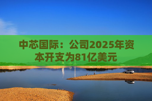 中芯国际:公司2025年资本开支为81亿美元