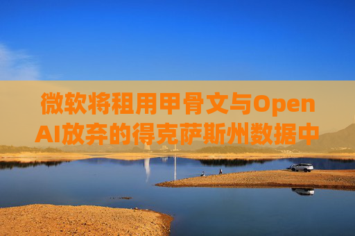微软将租用甲骨文与OpenAI放弃的得克萨斯州数据中心