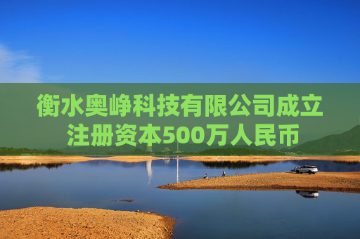 衡水奥峥科技有限公司成立 注册资本500万人民币