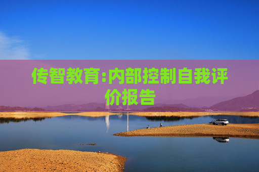 传智教育:内部控制自我评价报告