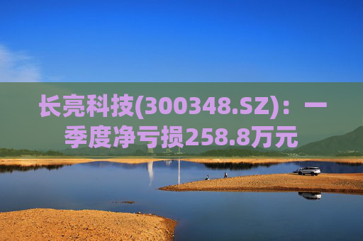 长亮科技(300348.SZ)：一季度净亏损258.8万元  第1张