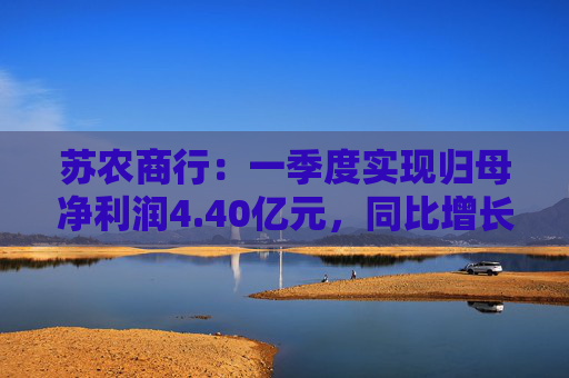 苏农商行：一季度实现归母净利润4.40亿元，同比增长6.19%