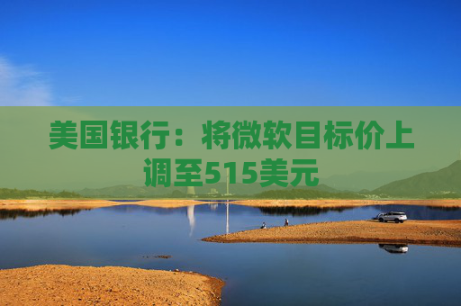 美国银行：将微软目标价上调至515美元