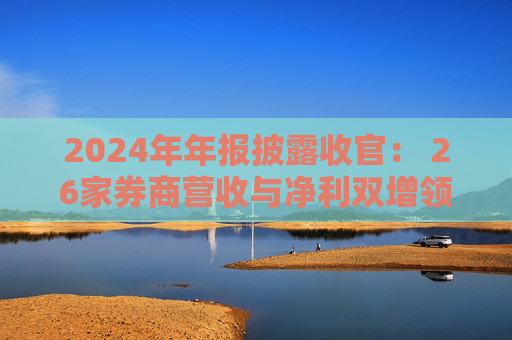 2024年年报披露收官： 26家券商营收与净利双增领跑行业
