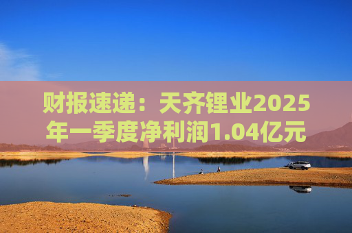 财报速递：天齐锂业2025年一季度净利润1.04亿元