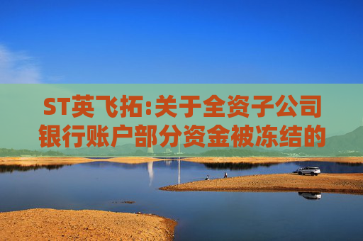 ST英飞拓:关于全资子公司银行账户部分资金被冻结的公告