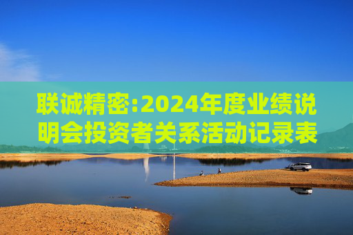 联诚精密:2024年度业绩说明会投资者关系活动记录表