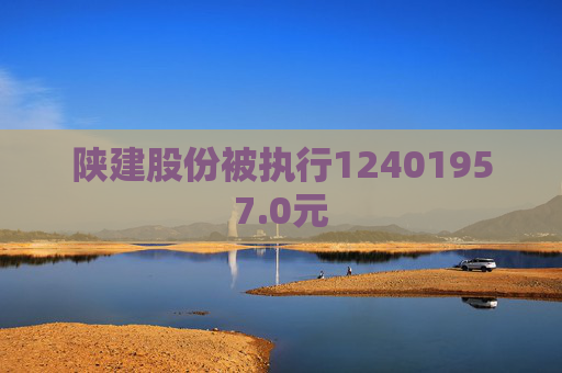 陕建股份被执行12401957.0元