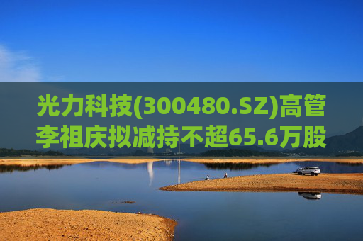 光力科技(300480.SZ)高管李祖庆拟减持不超65.6万股