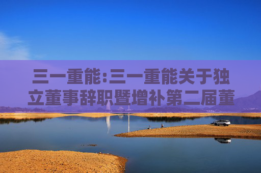 三一重能:三一重能关于独立董事辞职暨增补第二届董事会独立董事的公告