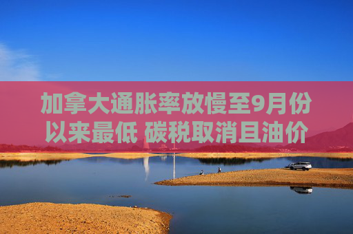 加拿大通胀率放慢至9月份以来最低 碳税取消且油价下跌