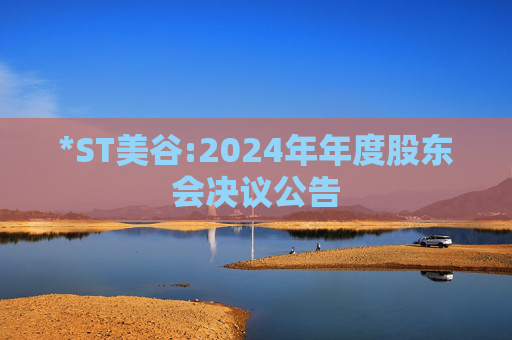*ST美谷:2024年年度股东会决议公告