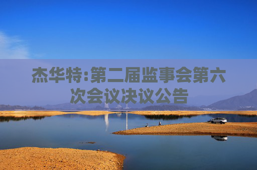 杰华特:第二届监事会第六次会议决议公告  第1张