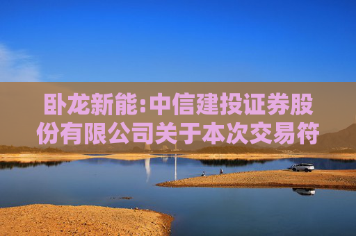 卧龙新能:中信建投证券股份有限公司关于本次交易符合《关于加强证券公司在投资银行类业务中聘请第三方等廉洁从业风险防控的意见》相关规定的核查意见