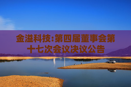 金溢科技:第四届董事会第十七次会议决议公告  第1张