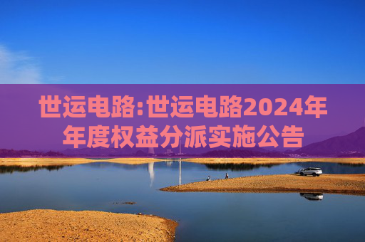世运电路:世运电路2024年年度权益分派实施公告  第1张