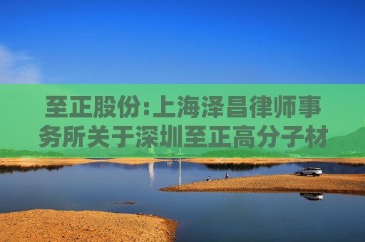 至正股份:上海泽昌律师事务所关于深圳至正高分子材料股份有限公司本次重大资产重组前发生业绩异常或存在拟置出资产情形的专项核查意见
