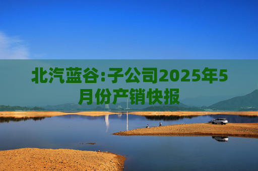 北汽蓝谷:子公司2025年5月份产销快报