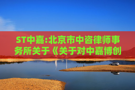 ST中嘉:北京市中咨律师事务所关于《关于对中嘉博创信息技术股份有限公司2024年年报的问询函》相关事项之专项核查意见