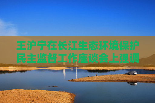 王沪宁在长江生态环境保护民主监督工作座谈会上强调 深入学习贯彻习近平生态文明思想 做深做实长江生态环境保护民主监督工作  第1张