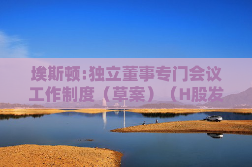 埃斯顿:独立董事专门会议工作制度（草案）（H股发行并上市后适用）